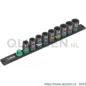 Wera Dop-magneetstrip C Impaktor 1 doppenset 1/2 inch aandrijving 9 delig 05005490001