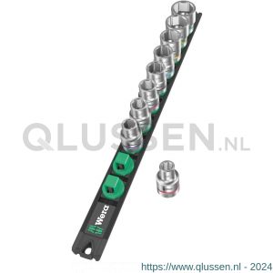 Wera Dop-magneetstrip C imperial 1 Zyklop doppenset 1/2 inch aandrijving in inch 9 delig 05005480001