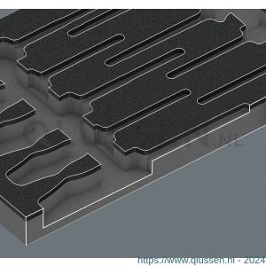 Wera 9811 schuimrubberen inzetstuk voor VDE schroevendraaiers set 1 zonder gereedschap 344x30x392 mm 05137311001