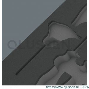 Wera 9813 schuimrubberen inzetstuk voor Hex schroevendraaiers set 1 zonder gereedschap 344x30x392 mm 05137313001