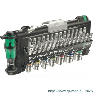 Wera Tool-Check Plus Imperial dopsleutelset met bits 39 delig 05056491001