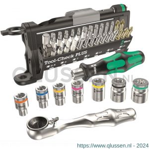 Wera Tool-Check Plus dopsleutelset met bits 39 delig 05056490001