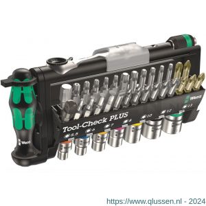 Wera Tool-Check Plus dopsleutelset met bits 39 delig 05056490001