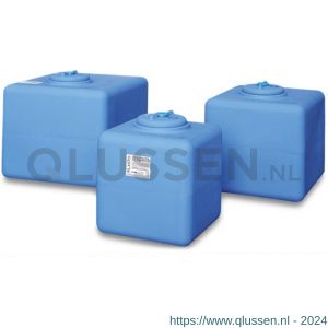 Bosta vat LDPE blauw 200 L type CB vierkant 0020256