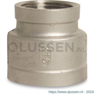 Mega Profec nummer 240 verloopsok RVS 316 1.1/4 inch x 3/4 inch binnendraad 0080063