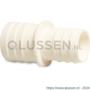 Bosta verbindingspijpje ABS 38 mm x 32 mm slangtule 10 bar wit 0100481