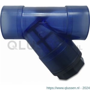 Bosta filter vuilvanger PVC-U 90 mm lijmmof 6 bar 500 micron PVC gaas transparant 0111243
