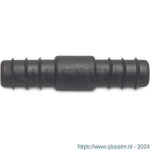 Bosta verbindingspijpje PP 12 mm barbed 4 bar zwart 0121000