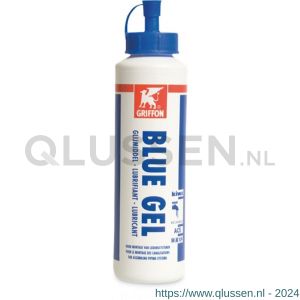 Griffon glijmiddel 250 g blauw knijpfles BELGAQUA type Blue Gel 0050078