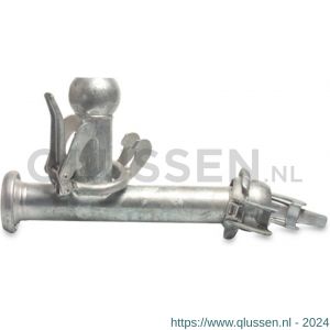 Bosta T-stuk staal gegalvaniseerd 108 mm V-deel Bauer x M-deel Bauer x M-deel Bauer type Bauer S21 0220396