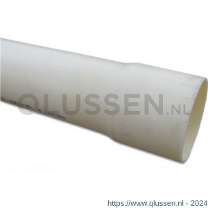 Bosta drukbuis PVC-U 200 mm x 200 mm x 6,0 mm lijmmof x glad 12,5 bar crème 5 m KIWA 7021054