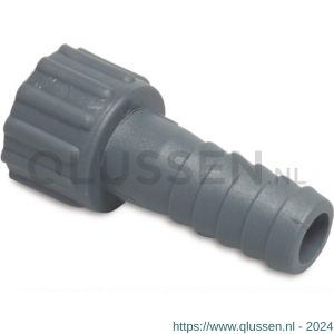 Bosta slangtule PP 3/4 inch x 10 mm wartel binnendraad x slangtule 10 bar grijs 0330227