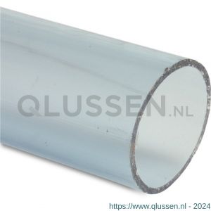 Bosta drukbuis PVC-U 90 mm x 4,3 mm glad ISO-PN10 transparant 5 m 0340024