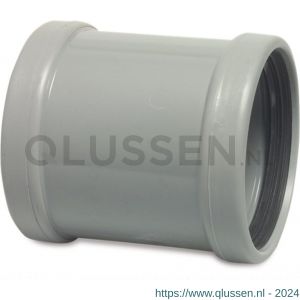 Bosta reparatiesok PVC-U 200 mm SN4 manchet DN200 grijs KOMO-BENOR 0350383