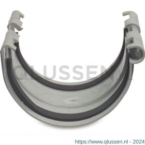Bosta verbindingsstuk PVC-U 125 mm manchet grijs 0360704