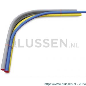 Bosta invoerset meterkast PVC-U 1200 x 4250 mm grijs-blauw-geel 0392433