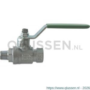 Itap kogelkraan messing 1.1/4 inch buitendraad x binnendraad 30 bar DVGW type 377 0402463