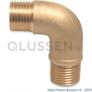 Bosta nummer 94 knie 90 graden messing 1/2 inch buitendraad 0420508