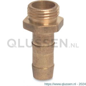 Mega Profec slangtule messing 1/2 inch x 6 mm buitendraad x slangtule type conisch dichtend 0423210