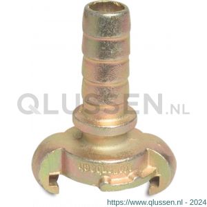 Bosta snelkoppeling met veiligheidsrand staal gegalvaniseerd 25 mm slangtule NA 42 10 bar 0451661