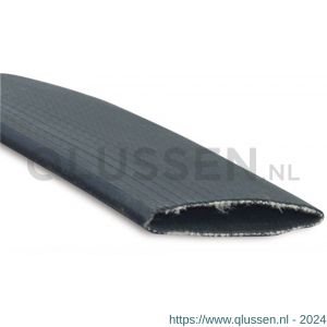 Bosta plat oprolbare slang rubber 102 mm 11 bar zwart 100 m type Flextex 0504616