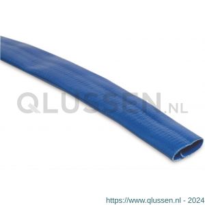 Hydro-S plat oprolbare slang PVC 32 mm 6 bar blauw 50 m 0504719