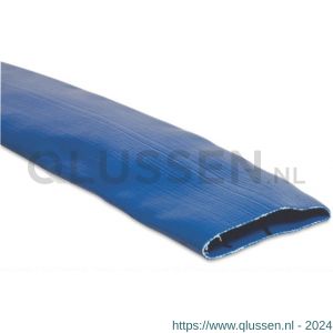 Hydro-S plat oprolbare slang PVC 63 mm 3 bar blauw 100 m type Light 0504782
