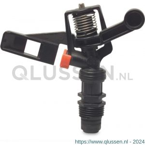 NaanDanJain rondsproeier kunststof 1/2 inch buitendraad 2,8 mm oranje type 5024 SD 12 graden 0630035