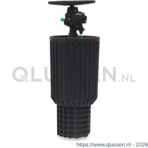 NaanDanJain Pop-Up sproeier kunststof 1/2 inch binnendraad 4,0 mm 30 graden-360 graden zwart type 805 0640279