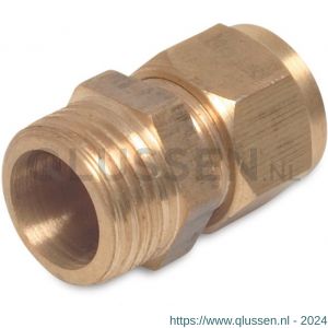 Bosta overgangsstuk messing 18 mm x 1/2 inch knel x buitendraad 0700359