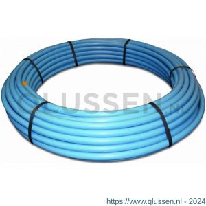 Bosta drukbuis PE80 32 mm x 3,0 mm glad SDR11 12,5 bar blauw 50 m 0702131