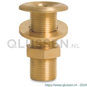 Profec nummer 1121 doorvoer messing 3 inch buitendraad 0710559