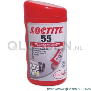 Loctite afdichtingsdraad nylon-vezel wit 160 m DVGW-WRAS type 55 7017505