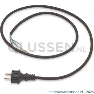 Bosta kabel met plug type 3 x 1,5 mm2 voor pompen groter dan 1,5 kW 0920286