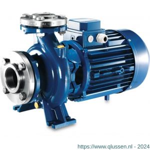 Foras centrifugaalpomp gietijzer DN65 x 65 mm x DN50 x 50 mm DIN flens 10 bar 15,8 A 400-690 V AC blauw type MN50 160 A 0920309