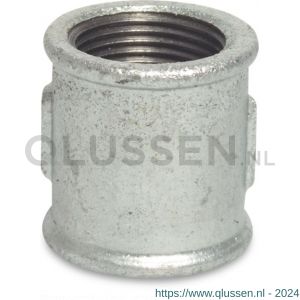 Mega Profec nummer 270 sok gietijzer gegalvaniseerd 1/4 inch binnendraad DVGW 1027002