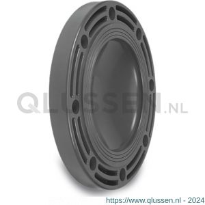 VDL blindflens PVC-U 160 mm DN150 grijs type A 7018271