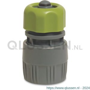 Hydro-Fit aansluiting PVC-U 15-19 mm knel x vrouwelijk klik grijs-groen met waterstop type blister TOC 7008345