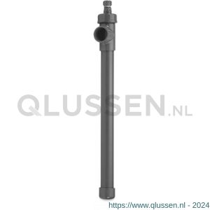 VDL T-telescoop PVC-U 63 mm lijmmof grijs type +30 cm 7018353