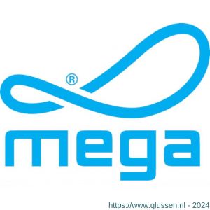 Mega Profec koppeling PVC-U 90 mm lijmmof 10 bar grijs 0110078