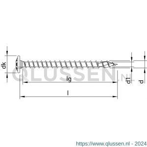 Heco-Topix-Plus tellerkopschroef 8,0x50 mm tellerkop T-Drive T 40 voldraad HP-coating 100 stuks VARIANTA verpakking 61230