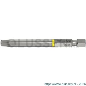 Heco lange schroefbit Heco-Drive HD 30 HD-30 kleur ring geel in blister 3 stuks 57102