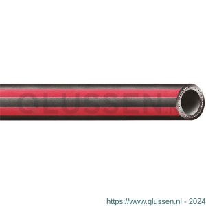 Baggerman Trix-Rotstrahl 15 waterslang dekwasslang 32x43 mm zwart-rood geribd 3025032000