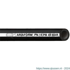 Baggerman Ariaform 15 persluchtslang 16x26 mm zwart glad 3200016026