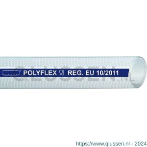 Baggerman Polyflex PVC perslucht compressorslang 19x27 mm met inlagen 4200019027