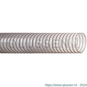 Baggerman Purflex L polyurethaan industrie stofzuiger afzuigslang inwendig diameter 75 mm PU Light Duty 4610075000