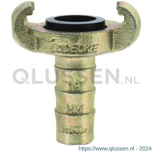 Baggerman klauw luchtkoppeling gietijzer 1.1/4 inch tule met rubberdichting nok 42 mm 5210032000