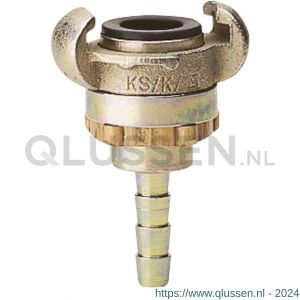 Baggerman klauw luchtkoppeling nastelbaar gietijzer 3/8 inch met rubberdichting nok 42 mm 5213010000