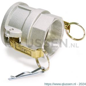 Baggerman Kamlok aluminium snelkoppeling type 633-D vrouwelijk 1.1/2 inch binnendraad 5515038000