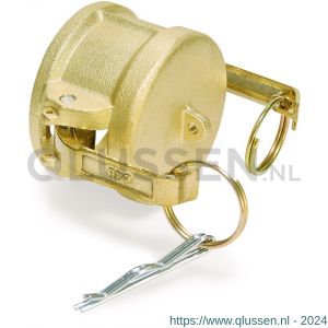 Baggerman Kamlok koppeling messing eindkap type 634-B vrouwelijk 1 inch 5597025000